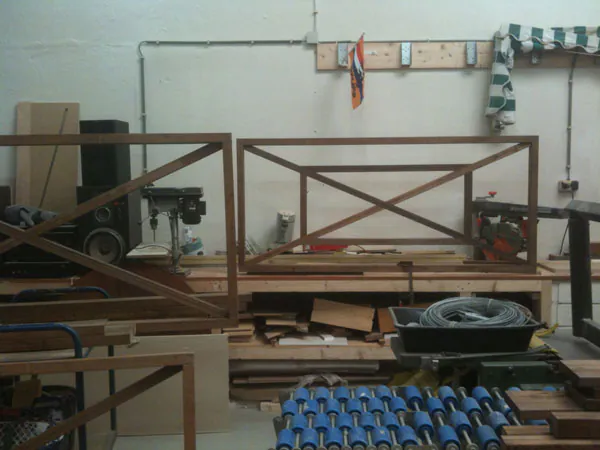 Houten aanbouw door De Beide Handjes